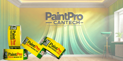 Cantech PaintPro – Ruban de Masquage Vert 48mm x 55m - Ruban Adhésif par Groupe SS360 - Disponible chez Groupe SS360