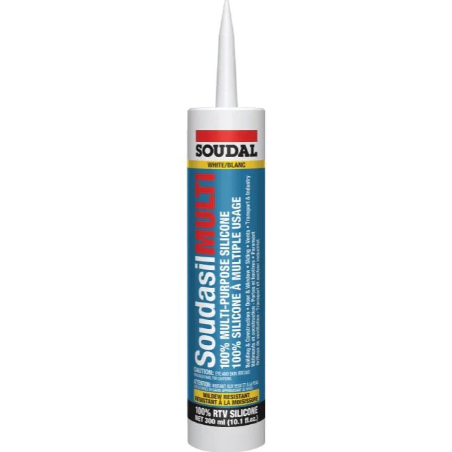 Mastic - Soudal Multi Silicone Sealant - par Groupe SS360 - Disponible chez Groupe SS360