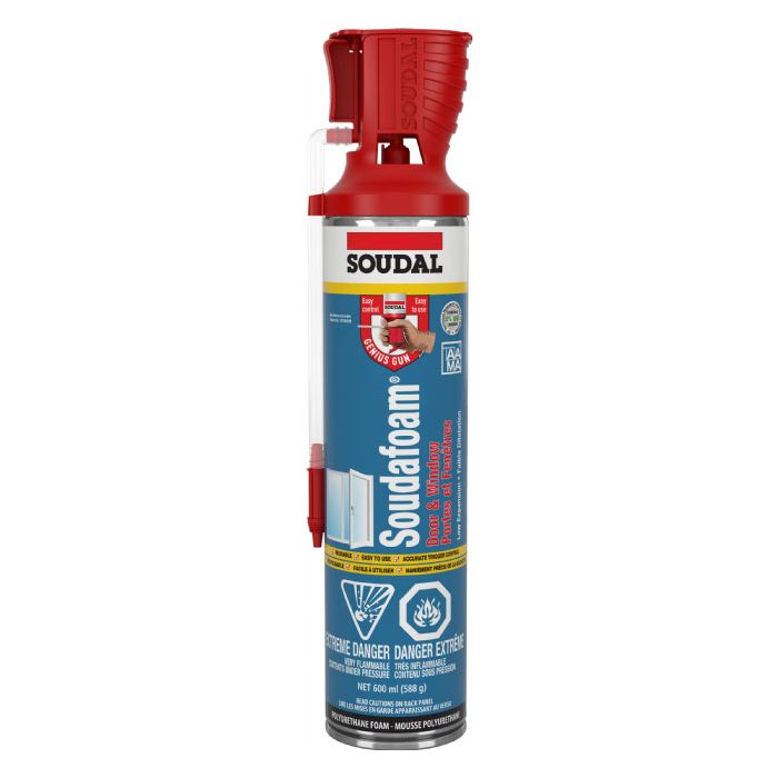 Porte et fenêtre Soudafoam - Isolant en mousse par Groupe SS360 - Disponible chez Groupe SS360