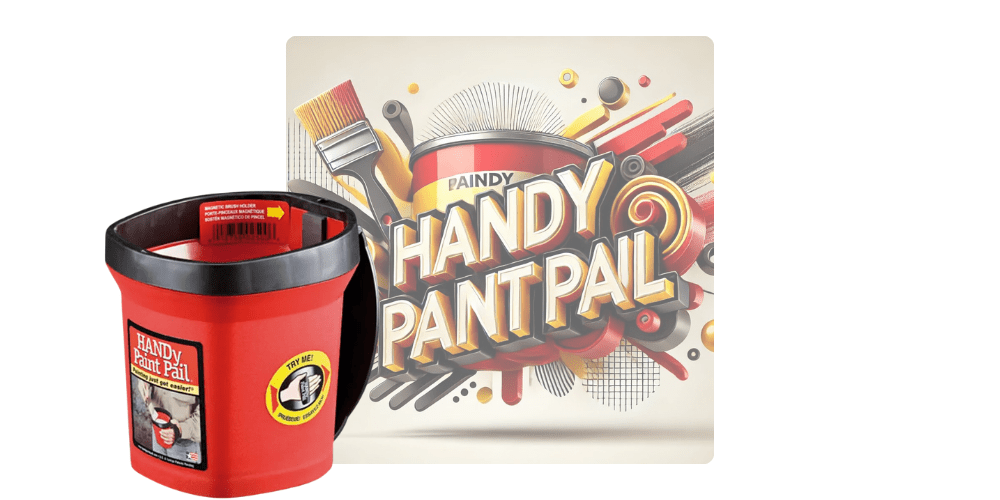 Seau Handy 1L - Seau Polyvalent pour Peinture et Bricolage - Seau de peinture / Accessoire de bricolage par Groupe SS360 - Disponible chez Groupe SS360