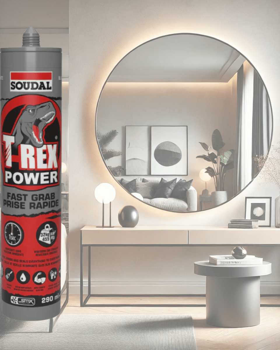 Soudal T - rex Power, adhérence et résistance de qualité supérieure, 10.1oz - Adhésif par Groupe SS360 - Disponible chez Groupe SS360